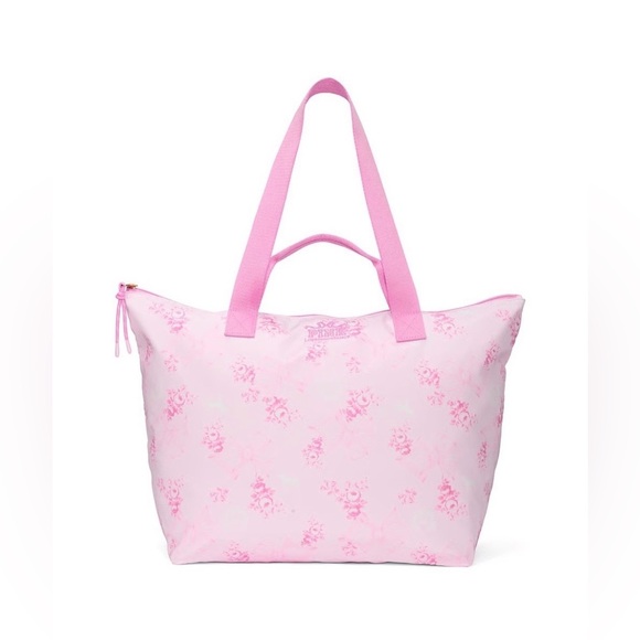 LoveShackFancy Handbags - PINK X LoveShackFancy Tote Bag Pink Floral Beaux Icons Regular NWT